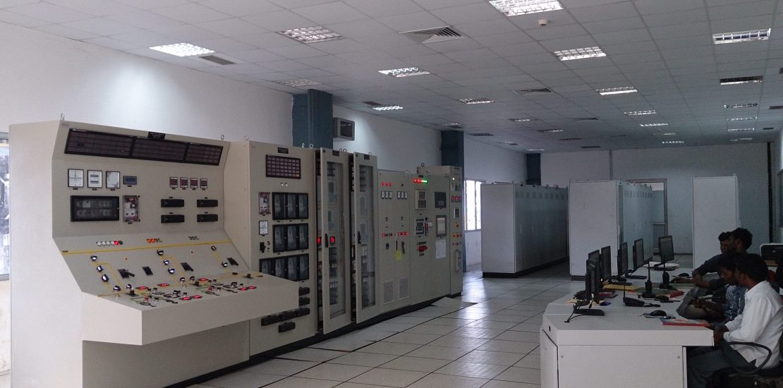 DCS Room with Synchronisation panel DCS Room with Synchronisation panel